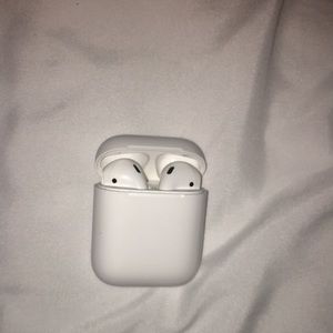 First generation AirPods with charging case